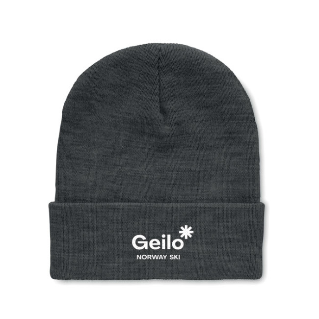 Custom Printed Beanie In RPET With Cuff - Image 2