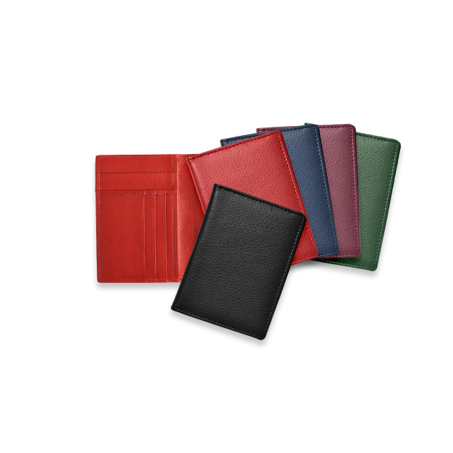 Custom Printed Passport Wallet In Chelsea Leather - Image 2