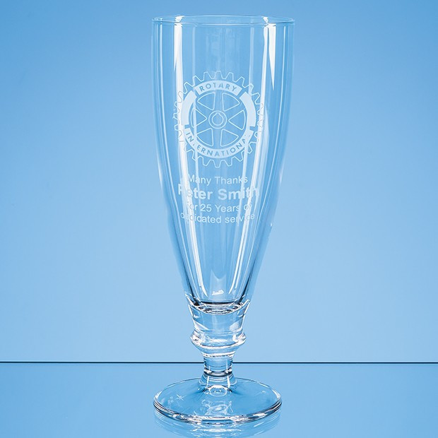 Custom Printed 0.385ltr Harmony Beer Glass