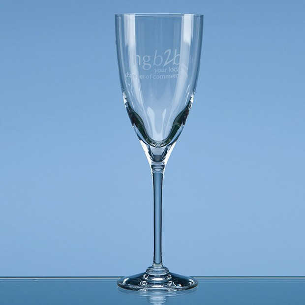 Custom Printed Dartington Crystal Rachael White Wine Glass