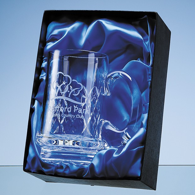 Custom Printed Tankard Satin Lined Presentation Box