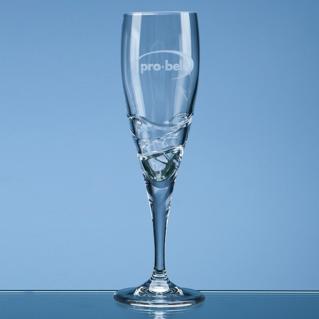 Custom Printed 180ml Verona Crystalite Champagne Flute