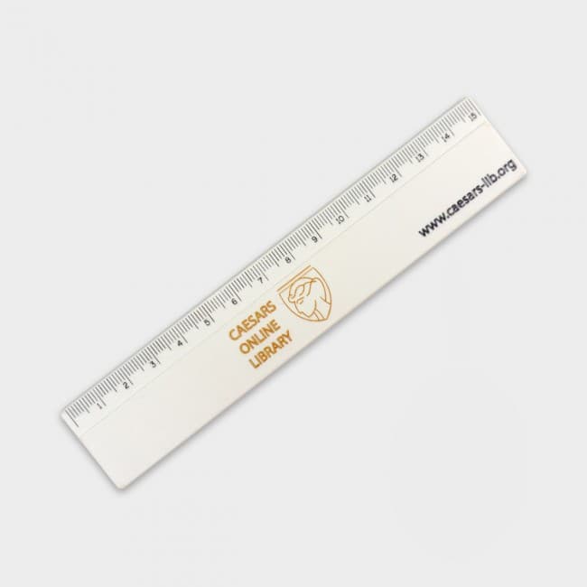 Custom Printed NEW Green & Good Ruler Digital 15cm - Recycled