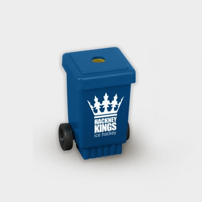 Custom Printed Green & Good Wheelie Bin Pencil Sharpener - Recycled - Image 2