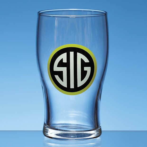 Custom Printed 0.57ltr IPA Beer Glass