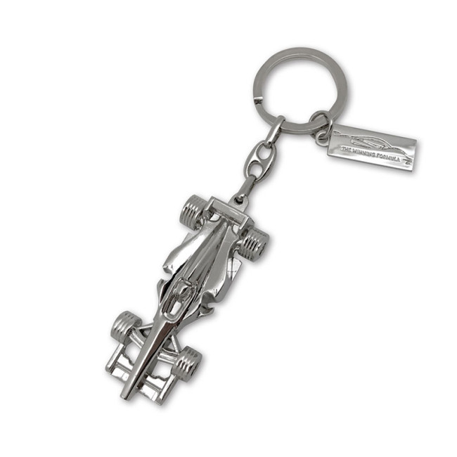 Custom Printed Racing Car Keyring