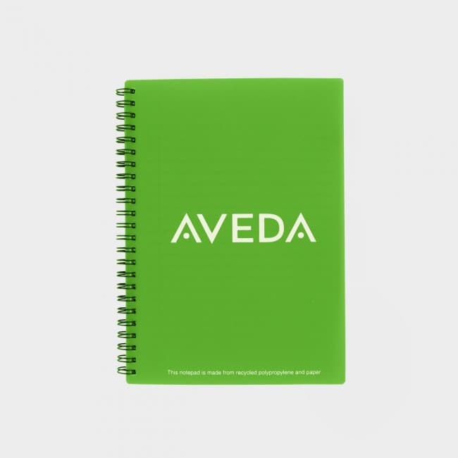 Custom Printed Green & Good A5 Polypropylene Wire Notebooks - Recycled - Image 7