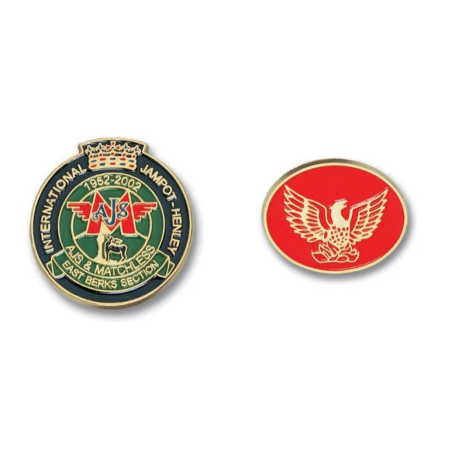 Custom Printed Soft Enamel Badges