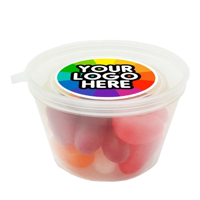 Custom Printed Jelly Beans Tub 50g