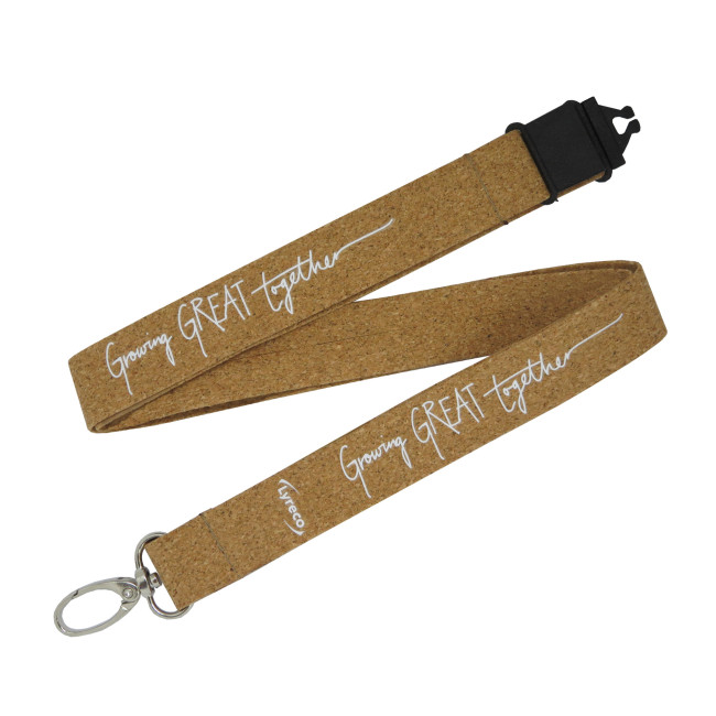 Custom Printed Cork Lanyards