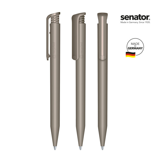 Custom Printed Senator Super Hit Matt Recycled Push Ball Pen - Image 10