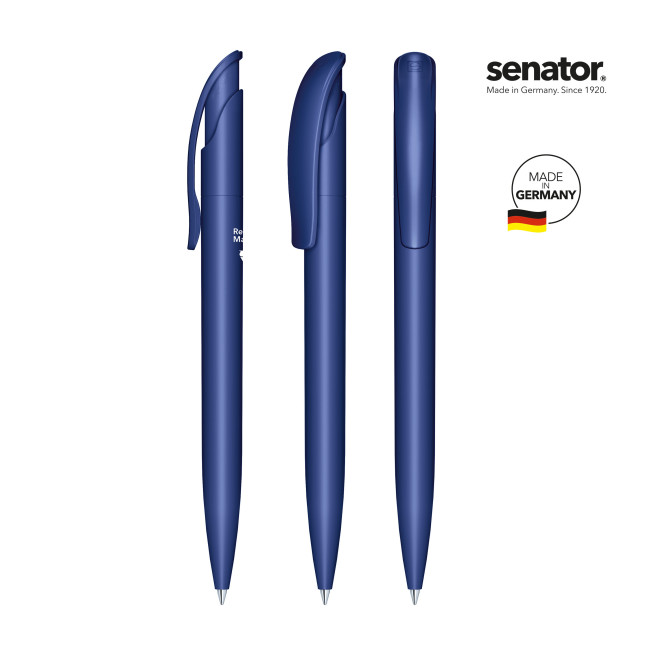 Custom Printed Senator Challenger Recycled Push ballpen - Image 6