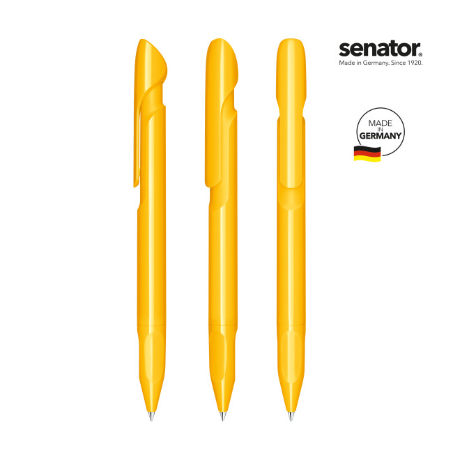 Custom Printed Senator Evoxx Recycled Push Ball Pen - Image 3