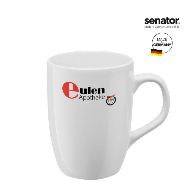 Custom Printed Senator Frieda Elegant Stoneware Mug