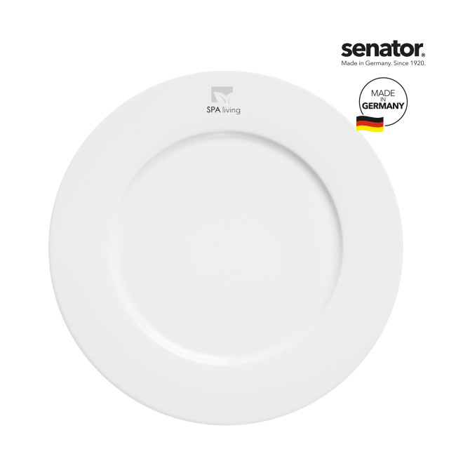 Custom Printed Senator Fancy Porcelain Plates 270mm