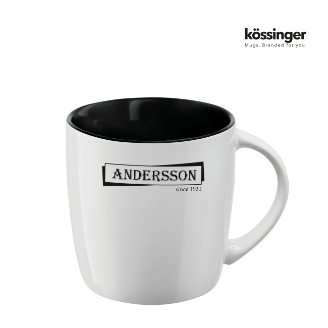 Custom Printed Kossinger Ennia Inside Modern Stoneware Mug - Image 2