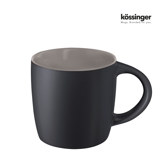 Custom Printed Kossinger Ennia Black Inside Stoneware Mug With Matt Appearance - Image 7