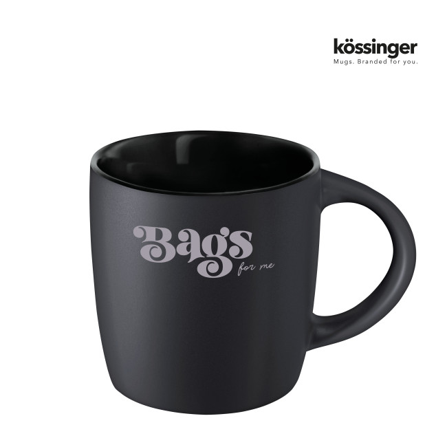 Custom Printed Kossinger Ennia Black Inside Stoneware Mug With Matt Appearance - Image 6