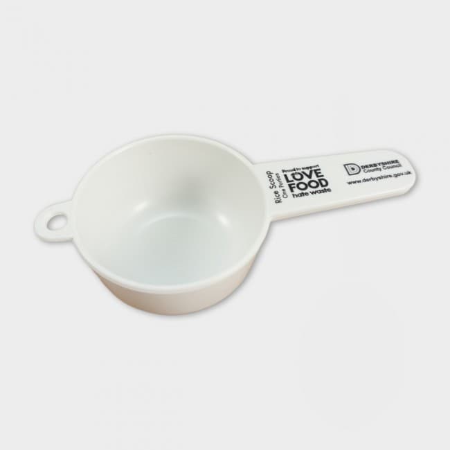 Custom Printed Green & Good Full Colour Rice Scoop - Recycled