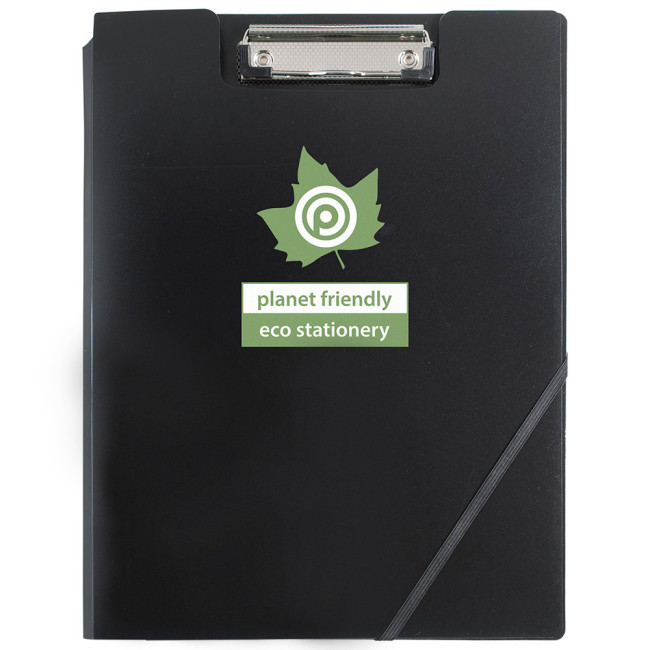 Custom Printed Eco-Eco A4 50% Recycled Clipboard Folder - Image 3