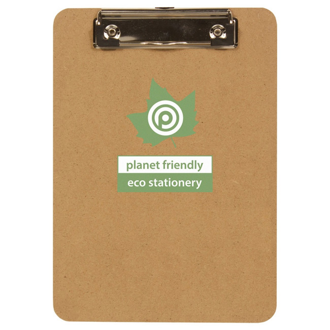 Custom Printed Eco-Eco A5 Masonite Clipboard - Image 1