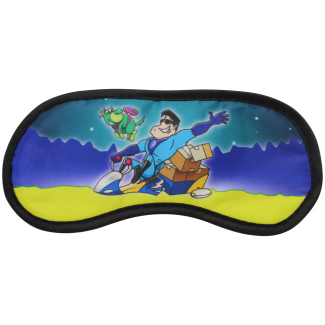 Custom Printed Full Colour Eye Mask - Image 1