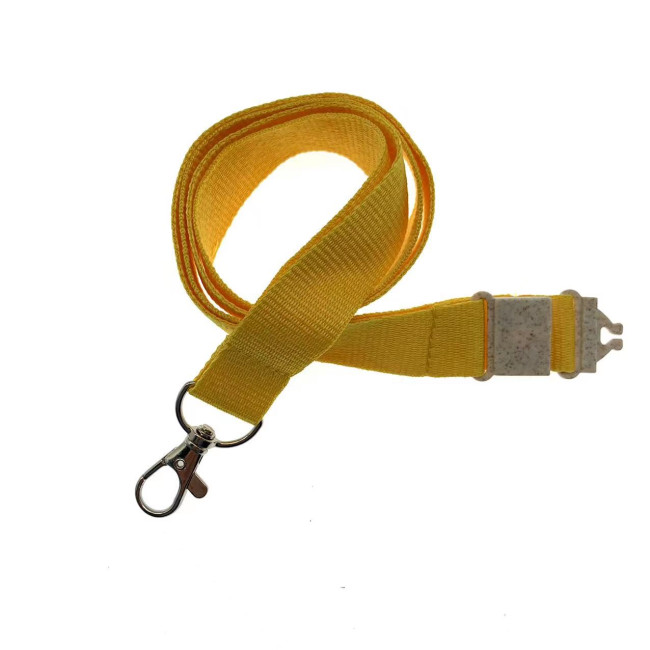 Custom Printed 20mm Flat Recycled PET Lanyard - Image 6