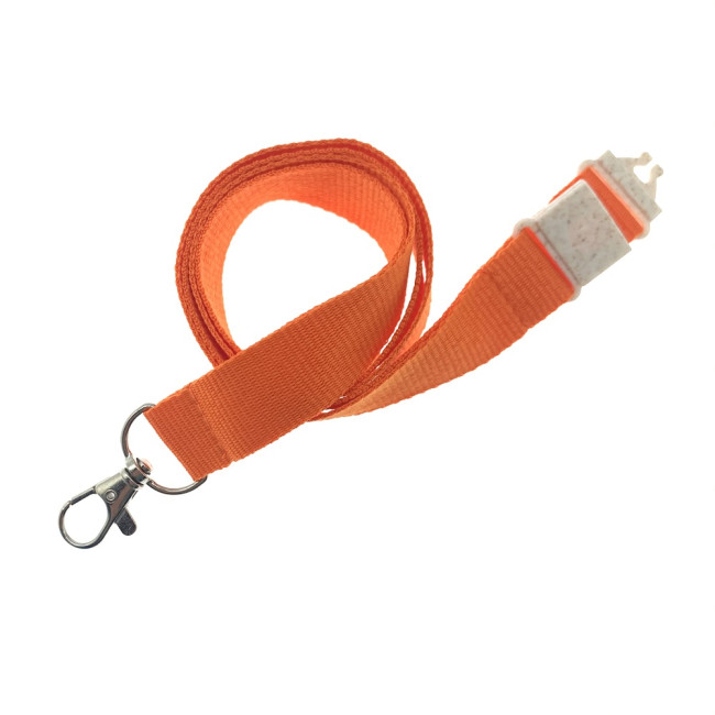 Custom Printed 20mm Flat Recycled PET Lanyard - Image 4