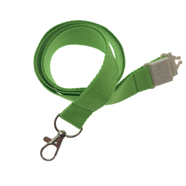 Custom Printed 20mm Flat Recycled PET Lanyard - Image 2