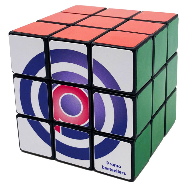 Custom Printed Express Promotional Rubik's Cube 3x3 57mm - Image 1