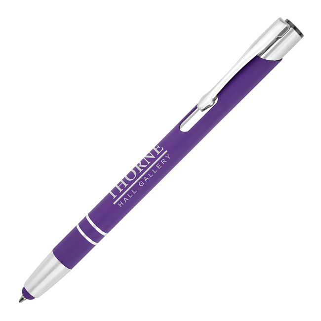 Custom Printed Beck Soft Stylus Ball Pen - Image 6