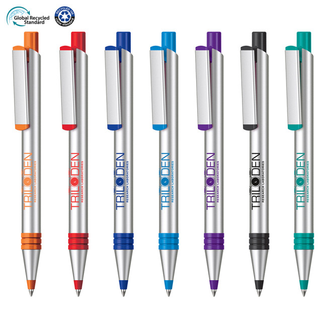 Custom Printed Virtuo Recycled Ball Pen - Image 1