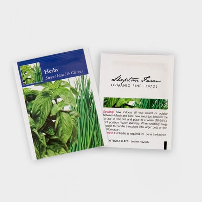 Custom Printed Green & Good Standard Seed Packet - Image 4