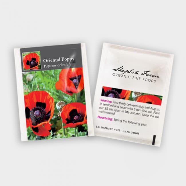 Custom Printed Green & Good Standard Seed Packet - Image 3