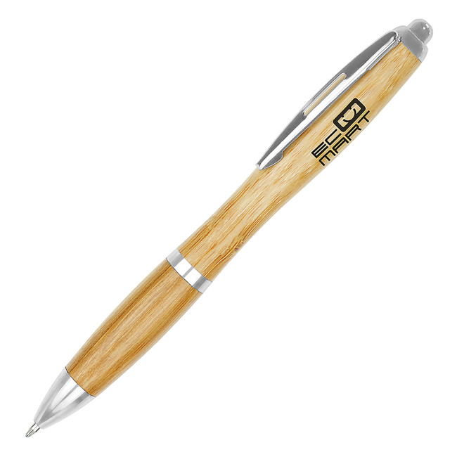 Custom Printed Shanghai Bamboo Ball Pen - Image 6