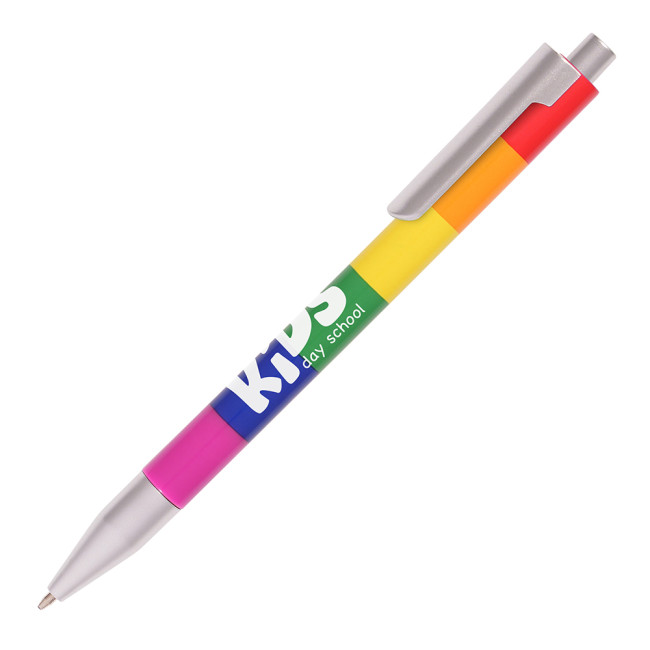 Custom Printed Cayman Rainbow Ball Pen