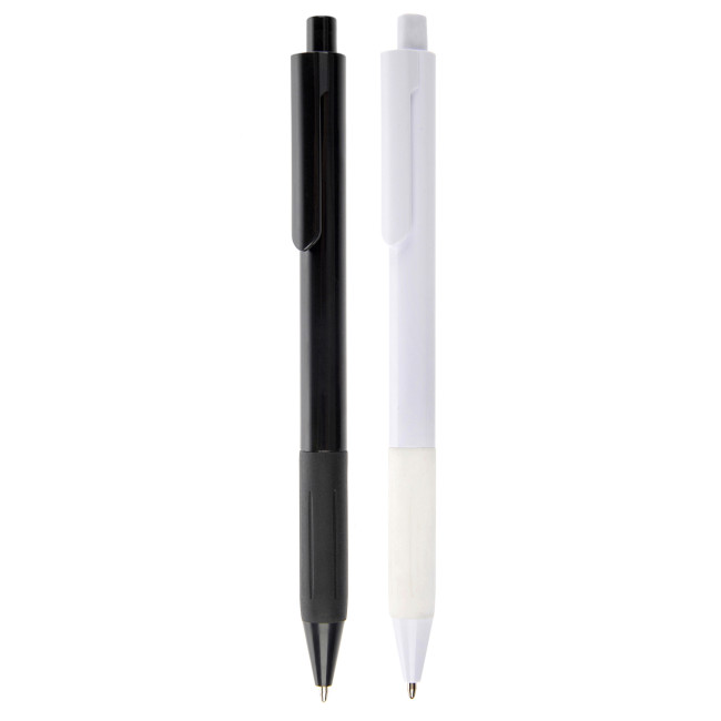 Custom Printed Cayman Grip Ball Pen (Solid) - Image 1