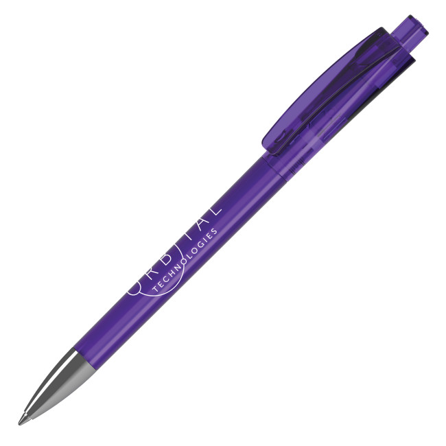 Custom Printed Qube Trans M Ball Pen - Image 1