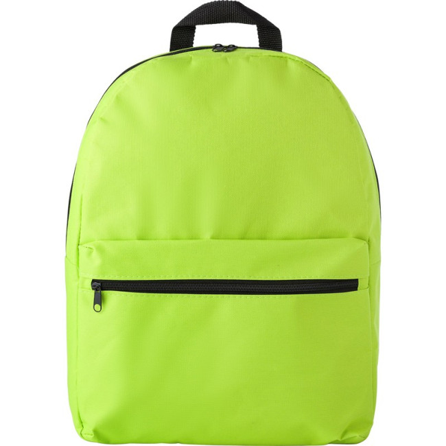 Custom Printed Polyester (600D) Backpack - Image 1