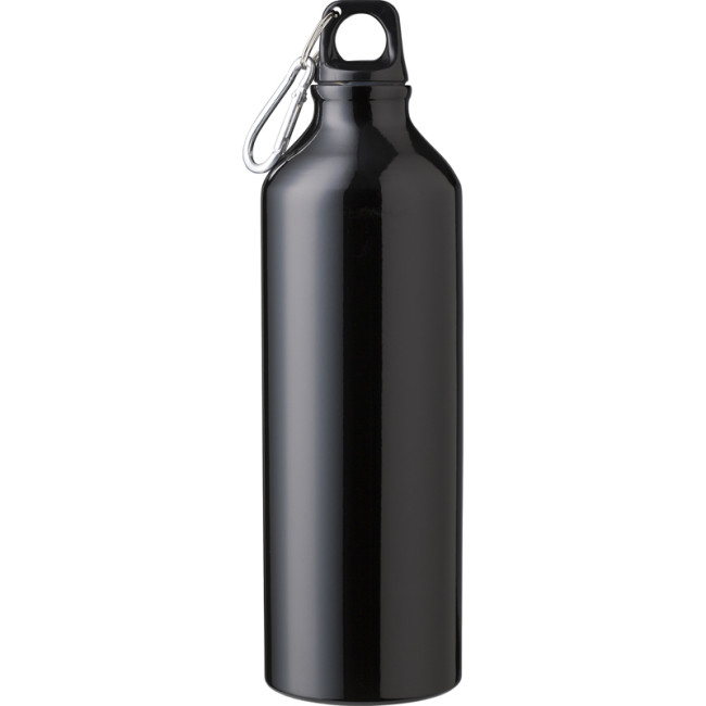 Custom Printed Recycled Aluminium Single Walled Bottle 750ml - Image 4