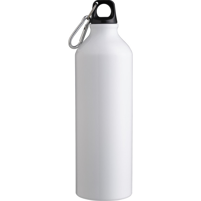 Custom Printed Recycled Aluminium Single Walled Bottle 750ml - Image 5