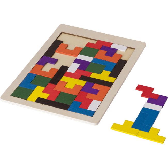 Custom Printed Wooden Jigsaw 40pc - Image 1