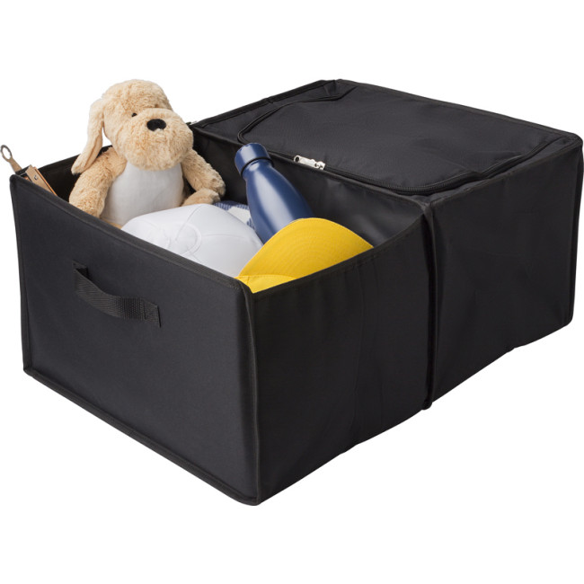 Custom Printed Car Organizer With Cooler Compartment - Image 1