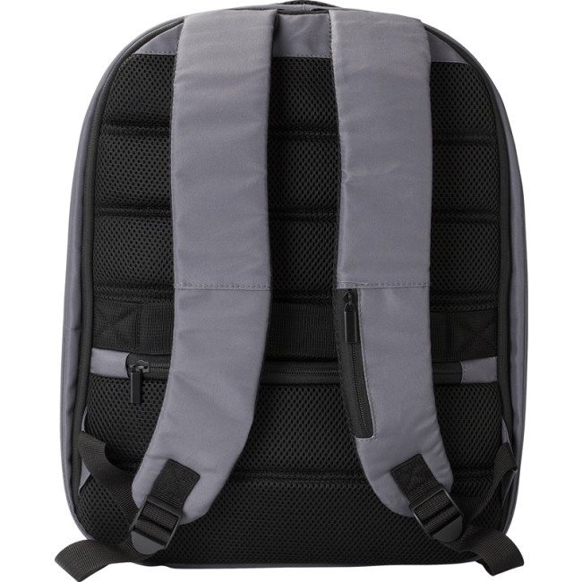 Custom Printed Rpet Anti-Theft Laptop Backpack - Image 2