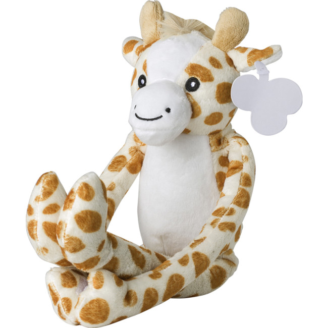 Custom Printed Plush Giraffe - Image 1