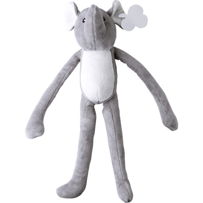 Custom Printed Plush Elephant - Image 2