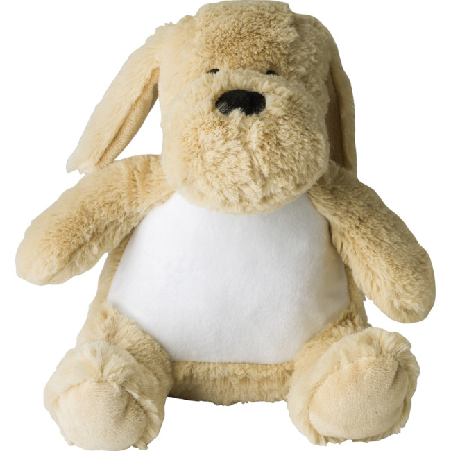 Custom Printed Plush Toy Dog - Image 1