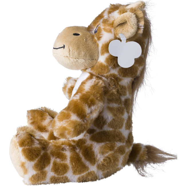 Custom Printed Plush Toy Giraffe - Image 2