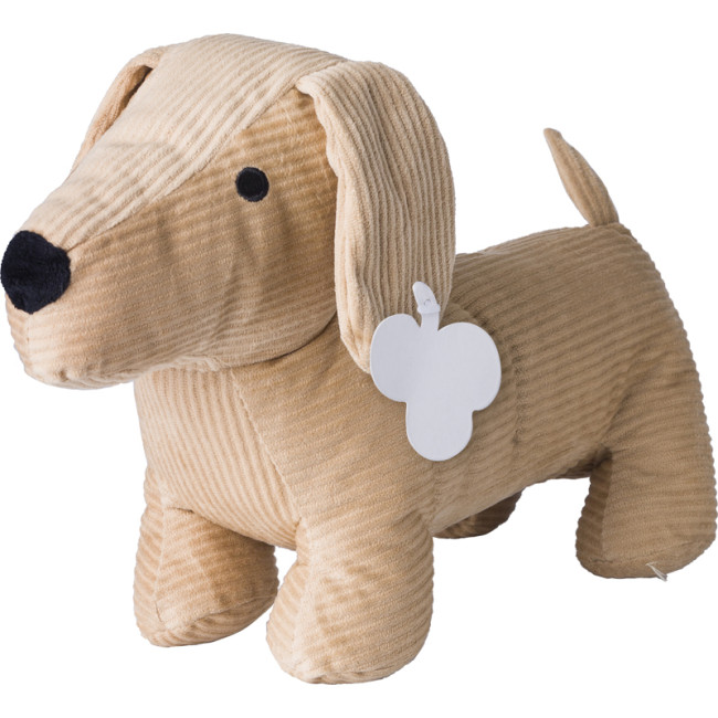 Custom Printed Plush Toy Dog - Image 1