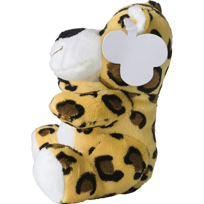 Custom Printed Plush Toy Leopard - Image 2